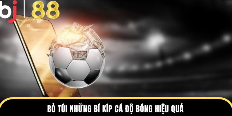 Bỏ túi những bí kíp cá độ bóng hiệu quả